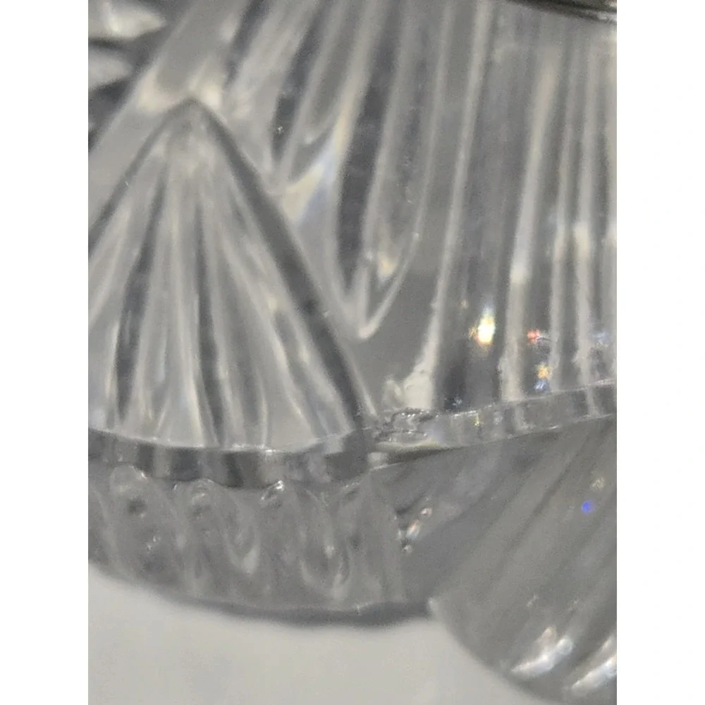 Waterford Crystal Teddy Bear Picture Frame Irish Cut Crystal